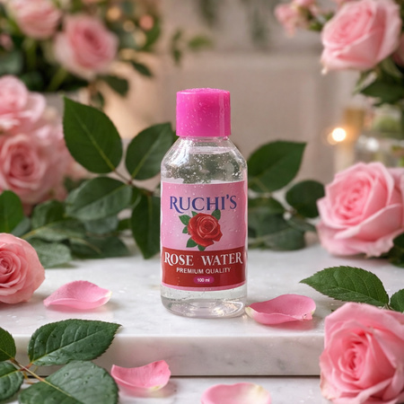 Premium Rose Water Skin Toner And Face Mist (1 Pc 100 Ml)