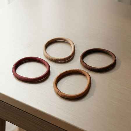 Soft Elastic Hair Bands For Women Girls 40 Pc Mix Color