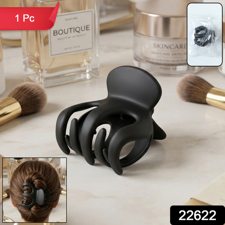 Classic Matte Finish Strong Grip Hair Claw Clip (1 Pc)