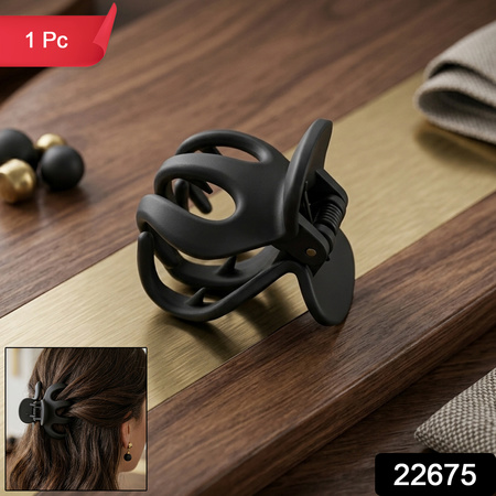 Stylish Matte Finish Hair Claw Clip (1 Pc)
