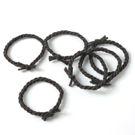 Braided Elastic Hair Bands Set (1 Set)