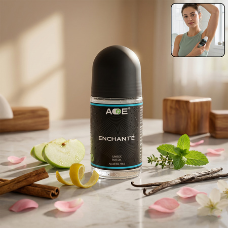 Aoe Premium Long Lasting Unisex Roll-on Deodorant Body Fragrance (1 Pc 50 Ml Blue)