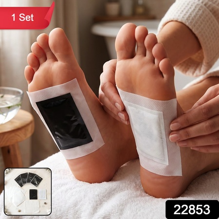 Kinoki Herbal Cleansing Foot Pads With Adhesive Sheets For Overnight Use (1 Set)