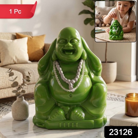 Laughing Buddha Money Bank Coin Saving Box (1 Pc)