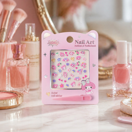 Cute Cartoon Nail Art Sticker Set (1 Set)