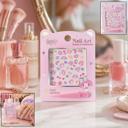 Cute Cartoon Nail Art Sticker Set (1 Set)
