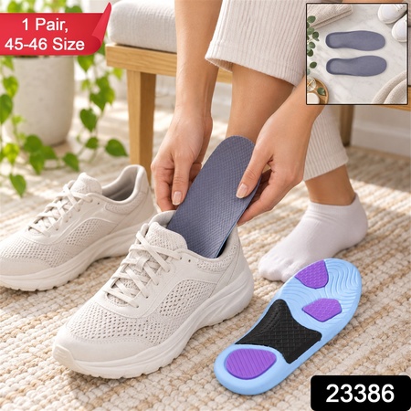 Cushioned Arch Support Shoe Insoles (1 Pair Size 4546)