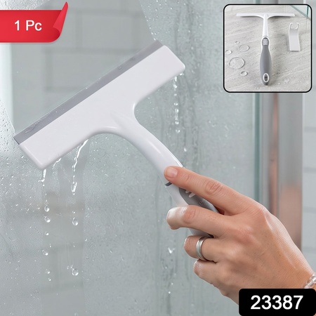 Multipurpose Plastic Glass Wiper Squeegee For Windows Bathroom Cleaning (1 Pc)