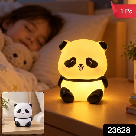 Sitting Panda Led Night Light Add A Gentle And Charming Glow To Bedrooms Nurseries And Bedside Spaces (1 Pc)