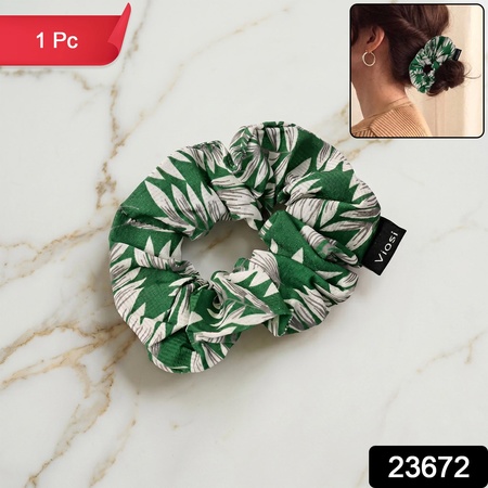 Fabric Hair Scrunchie  Gentle No-crease Elastic Ponytail Holder