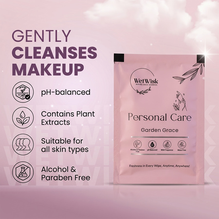 Personal Care Wet Wipes Gentle Cleansing Wipes (1 Pc)