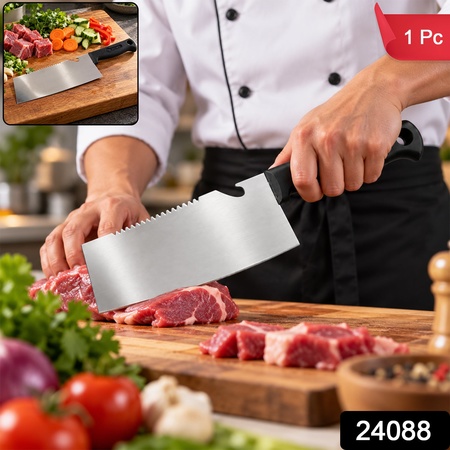 Small Stainless Steel Kitchen Cleaver Knife For Chopping (1 Pc)