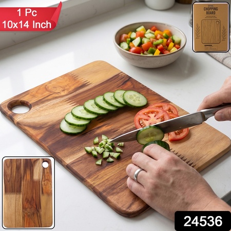 Wooden Chopping Board And Cutting Board For Kitchen 10 X 14 Inch (1 Pc)