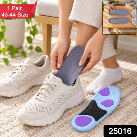 Cushioned Arch Support Shoe Insoles (1 Pair Size 4344)