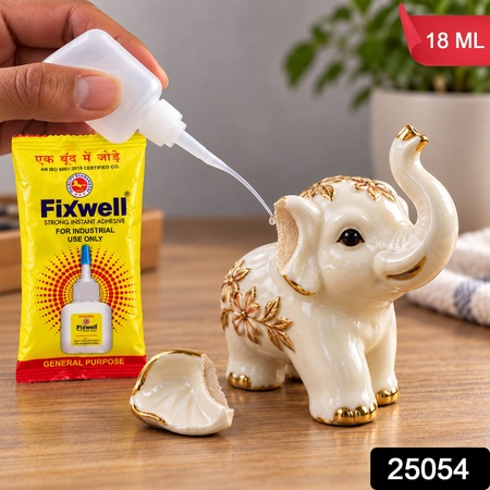 Instant Adhesive Glue With Fine Nozzle For Industrial Repair Work (18 Ml)