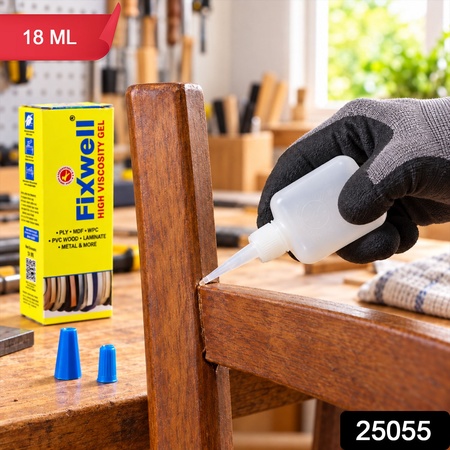 High Viscosity Instant Adhesive Gel For Diy And Household Repairs (18 Ml)