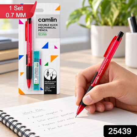 Mechanical Pencil 0.7mm  Smooth Precise Writing With Free Leads