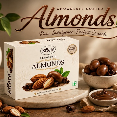 Premium Effete Choco Coated Almonds Chocolate(32 Gm)