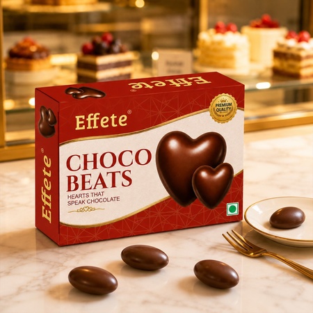 Premium Effete Choco Beats Heart Shaped Chocolate (32 Gm)