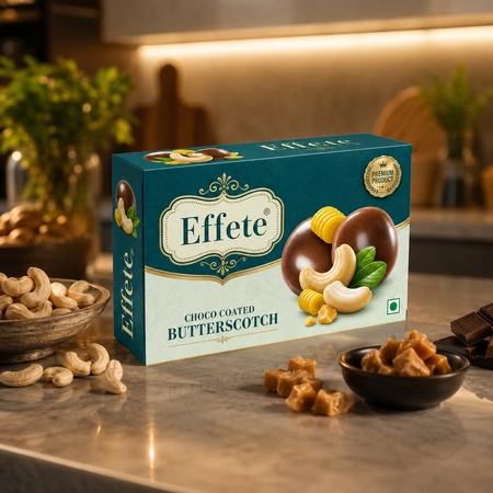 Effete Butterscotch Chocolate  Premium Coated Treat 32 Gm