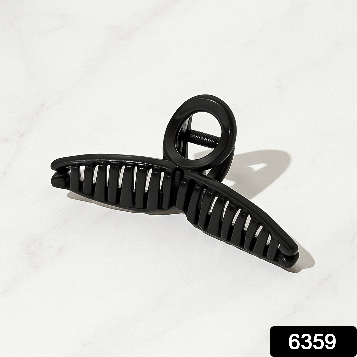 Plastic Hair Claw Clips Strong Clips (1 Pc Mix Design Color)