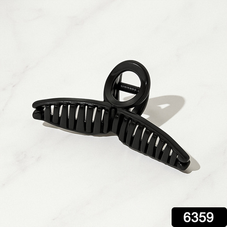 Plastic Hair Claw Clips Strong Clips (1 Pc Mix Design Color)