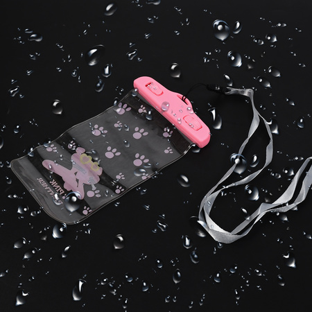 6388 Waterproof Pouch Zip Lock Mobile Cover Under Water Mobile Case For All Type Mobile Phones