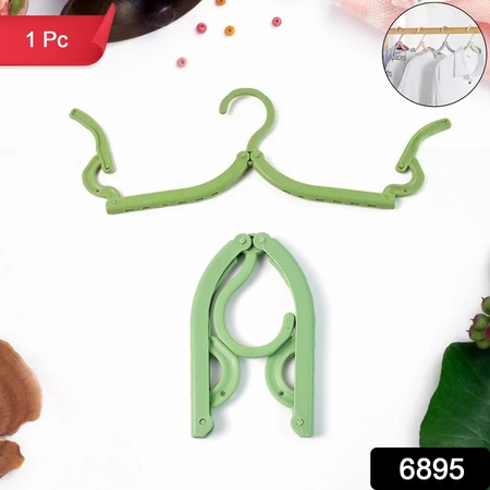 Travel Hangers Portable Folding Clothes Hangers (1 Pc)