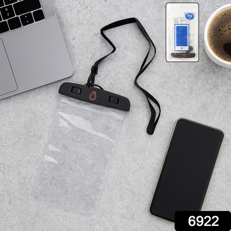 6922 Mobile Cover Pouch Transparent Waterproof Sealed Plastic Smartphone Protective Pouch Coverbag For All Mobile Phones