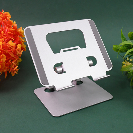 Tablet Stand Metal Alloy Adjustable Bracket Suitable For Tablet Computers For Desk Ergonomic Foldable Metal Tablet Holdertabletsmobile Phones