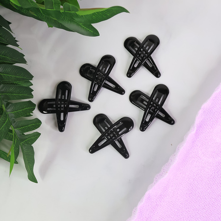 Metal Hair Clips Set (10 Pcs Set)
