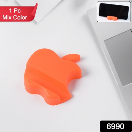 Apple-shaped Plastic Mobile Phone Holder (1 Pc Mix Color)
