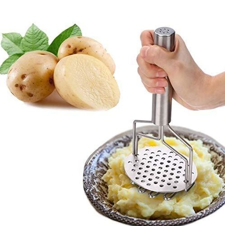 750 stainless Steel Hand Masher (Mash For Dalvegetablepotatobaby Foodpav Bhaji)