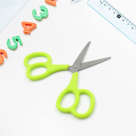 7563 Stainless Steel Double Grip Scissors Multipurpose Comfort Grip Handle And Stainless Steel Blades Paper Photos Crafts All Purpose Office (1 Pc)