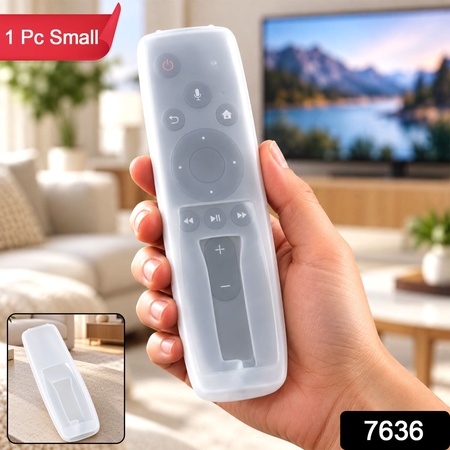 Small Silicone Remote Control Cover For Grip And Scratch Protection (1 Pc)
