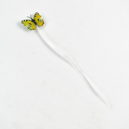 Led Butterfly Hair Braid Clip (Mix Color 1 Pc)