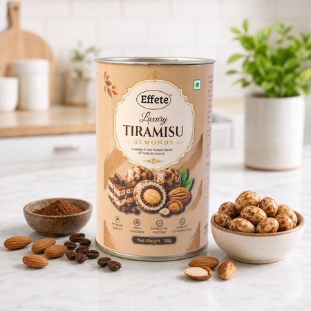 Premium Effete Luxury Tiramisu Almonds Chocolate (96 Gm)