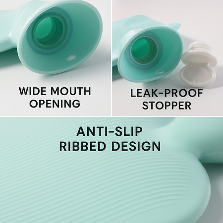 Premium Quality Rubber Hot Water Bag (19 X 13 Cm 1 Pc)