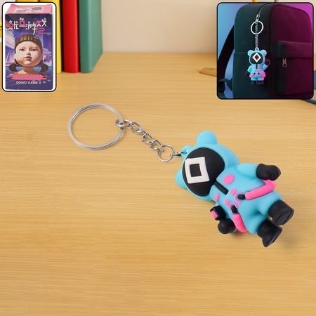 Cute Character-themed Soft Silicone Keychain (Mix Desgin 1 Pc)