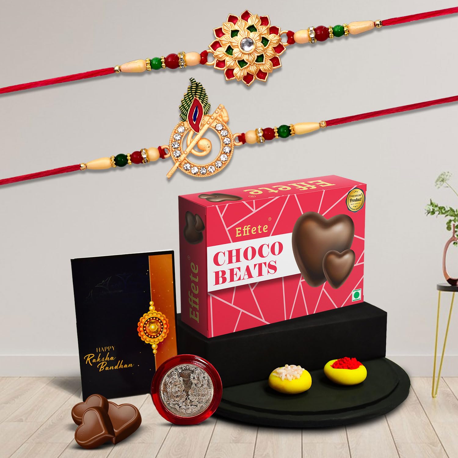 Festival Rakhi Pack With Designer Rakhis Choco Beats