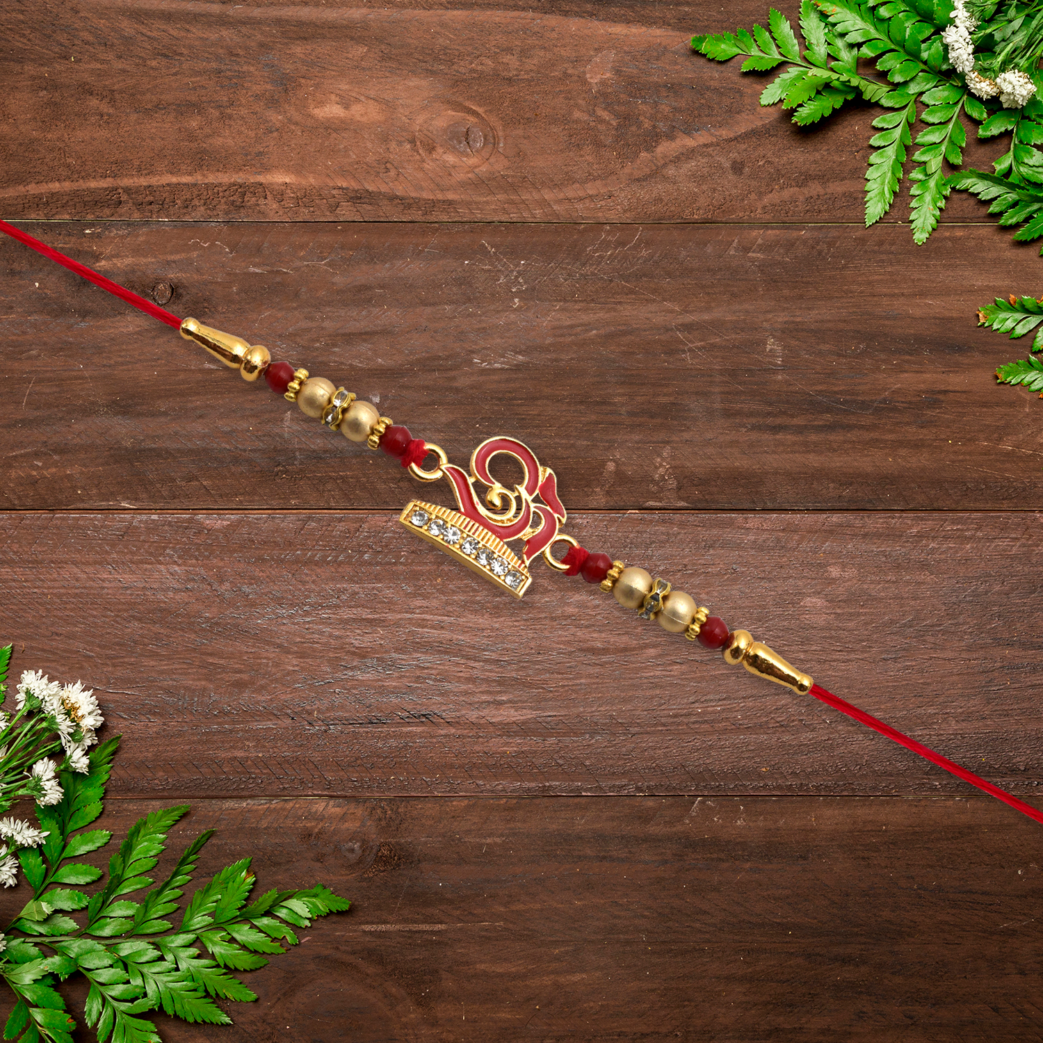 Stylized Trishul And Shivling Rakhi