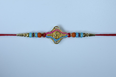 Traditional Om Design Rakhi